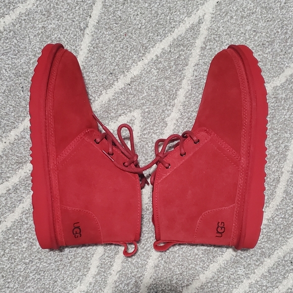 New UGG NEUMEL Chukka Boot Big Kid-Samba Red - Picture 5 of 10